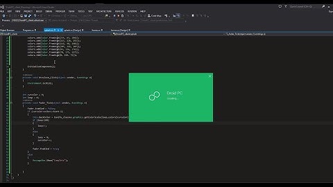 c# - Bunifu Framework Modern color Transition Splash Screen