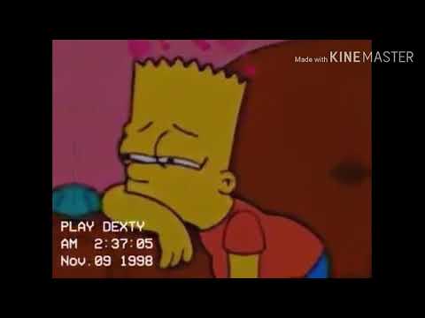 Sad! Bart simpson 