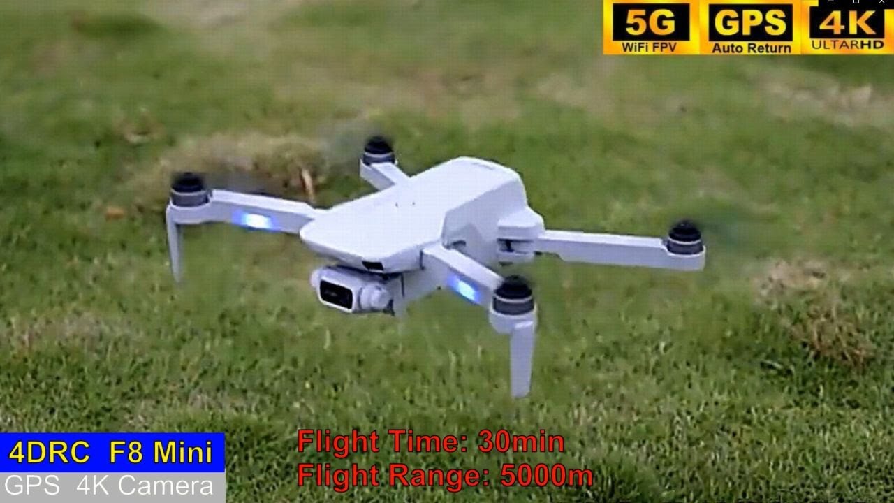 4DRC 4D-F8 GPS Brushless Motor Drone with FPV Camera