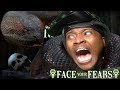 Screaming For My LIFE | Face Your Fears Hisssteria VR Gear VR  REACTION