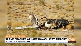 News Update: Plane crashes at Lake Havasu City Airport