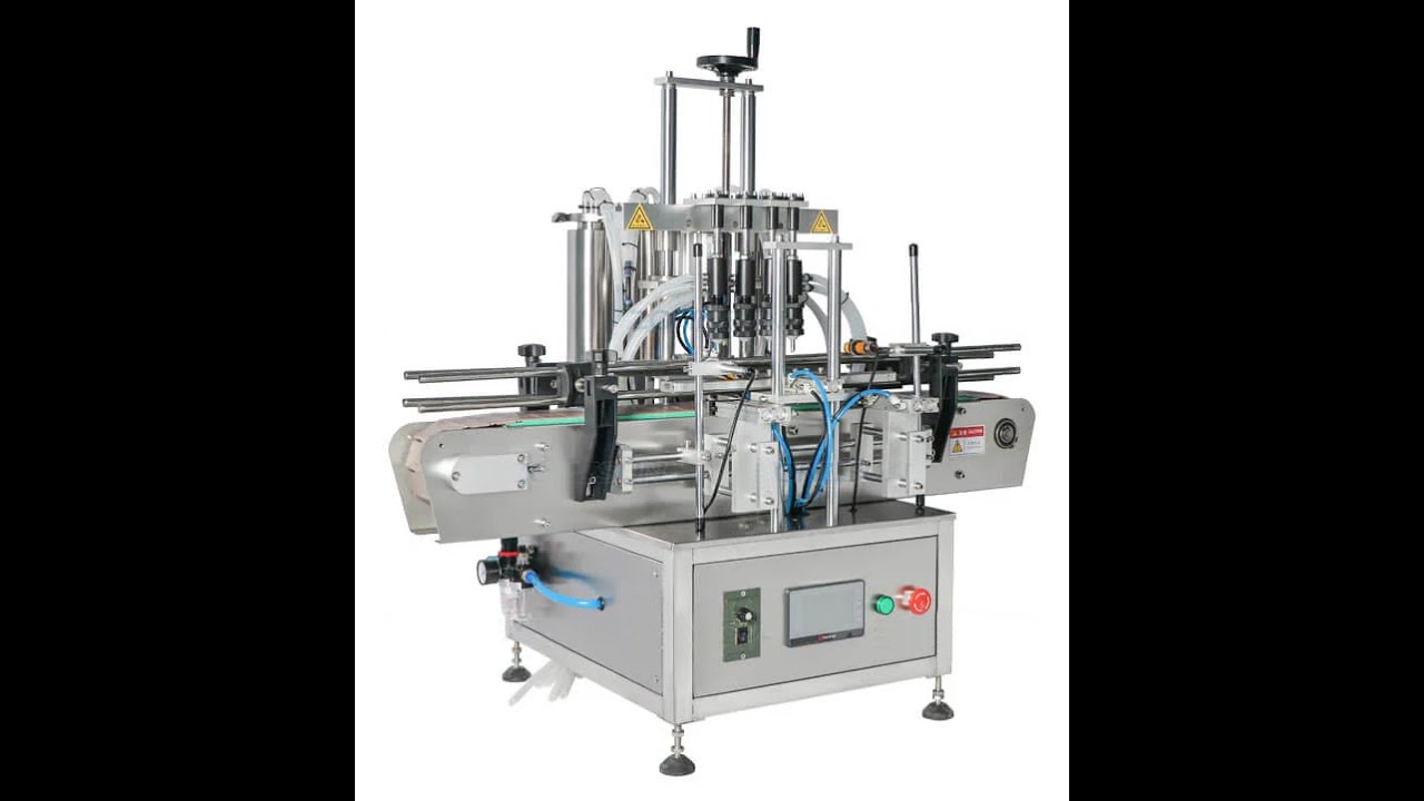 Compact Automatic Vacuum Filling Machine for Perfume etc - YouTube