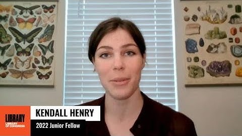Kendall Henry: 2022 Junior Fellows Program Display Day
