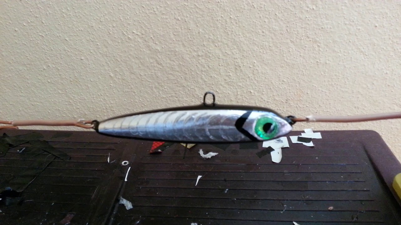 Handmade topwater lures (el yapımı ahşap su üstü rapala ) YouTube