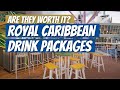 How to get a discount on a Royal Caribbean drink package