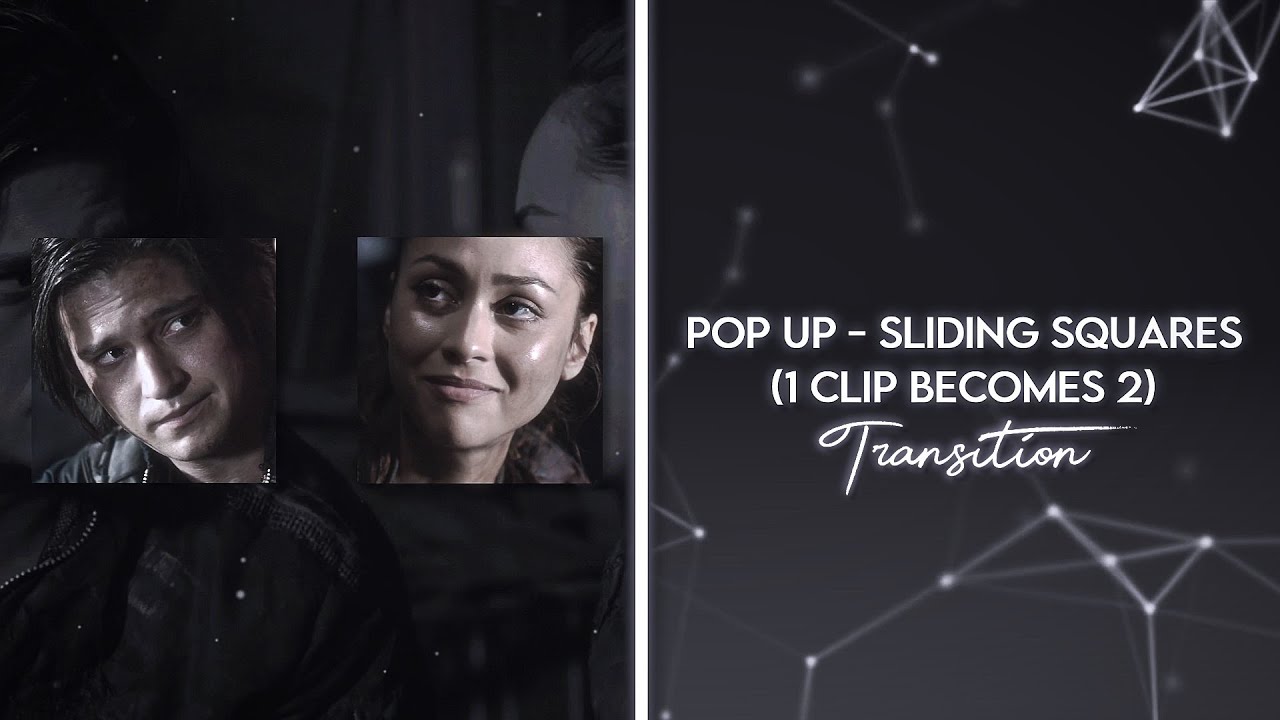 Pop up - Sliding Squares (1 Clip becomes 2) Transition | Vegas Pro Tutorial