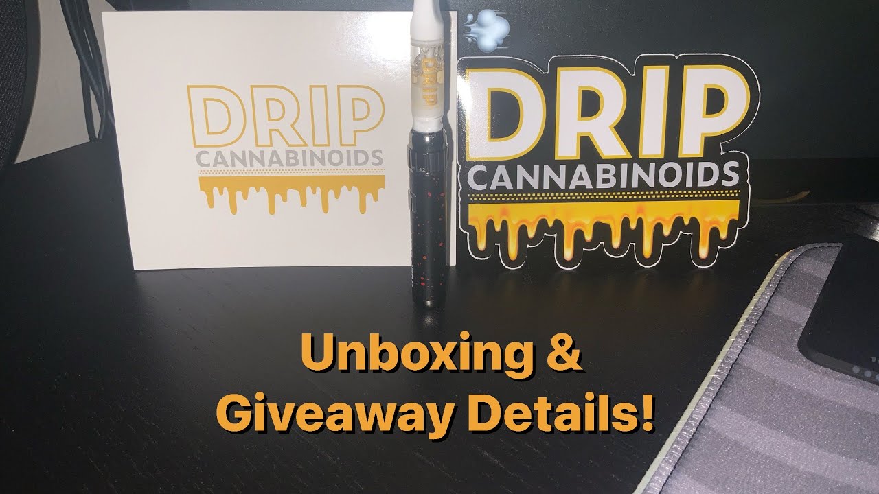 TAHOE OG by DRIP CANNABINOIDS DELTA 8 UNBOXING + GIVEAWAY DETAILS!