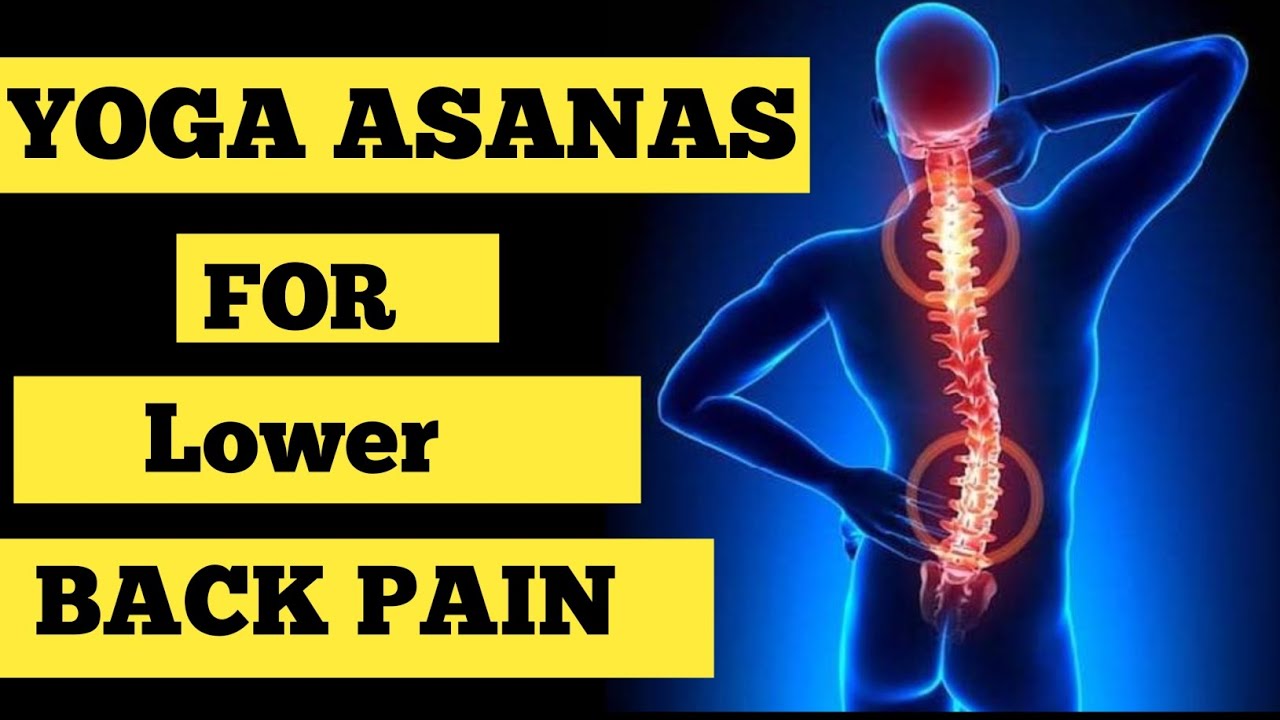कमर दर्द के लिए5योगाआसन YOGASANAS FOR LOWER BACK PAIN LOWER BACK PAIN