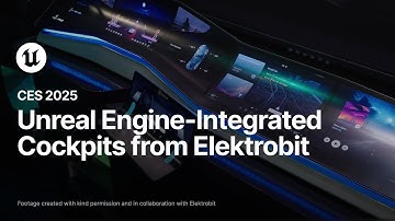 Customizable Unreal Engine-Integrated Cockpits from Elektrobit at CES 2025