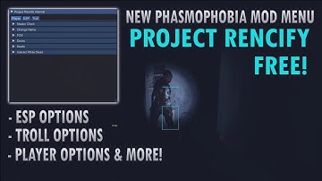 [FREE] PHASMOPHOBIA NEW MOD MENU 2023 | FREE DOWNLOAD | ESP, Noclip, Speed, Troll Stuff