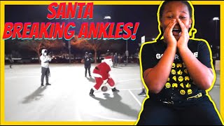 Lil Boy Trey REACTS TO SANTA BREAKS ANKLES