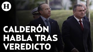 “Jamás negocié con criminales”, Felipe Calderón se pronuncia tras culpabilidad de García Luna