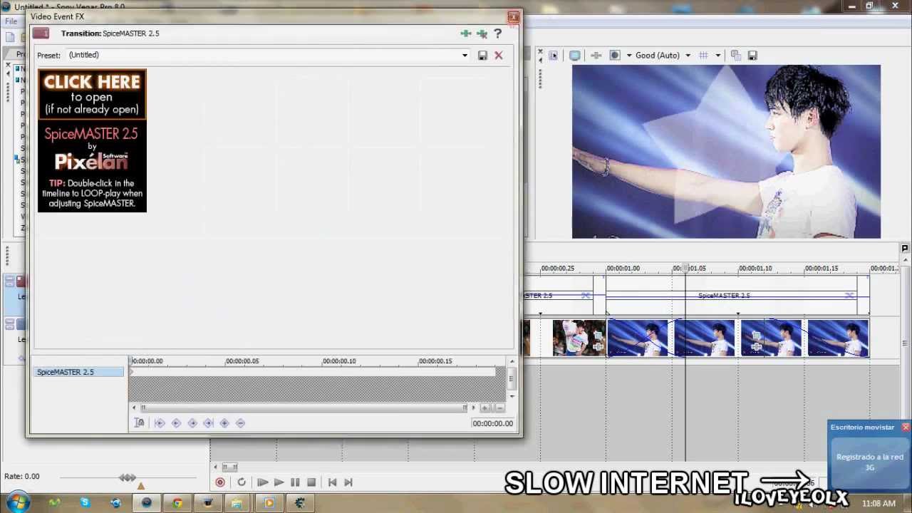 「Sony Vegas」 Transition Effect #3