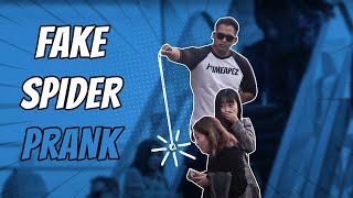 Fake Spider Prank Funny Reactions