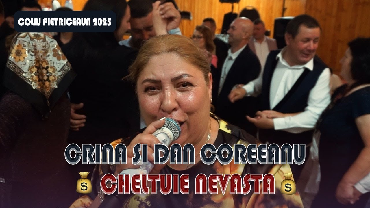 Crina si Dan Coreeanu - 🔔 Nevasta s-a dus la aprozar ⭕ COLAJ DE PETRECERE de la PIETRICEAUA #NOU2025