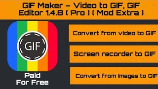 GIF Maker – Video to GIF, GIF Editor 1.4.8 [Pro] [Mod Extra] (Android) screenshot 2