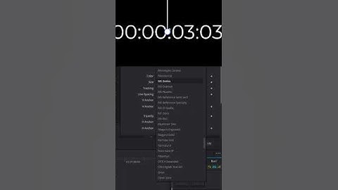 Create a Countdown TIMER - DaVinci Resolve
