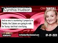 CNN Senior Vice President Cynthia Hudson TERRIFIED That Cubans Support Trump; "Attracted to bullies"