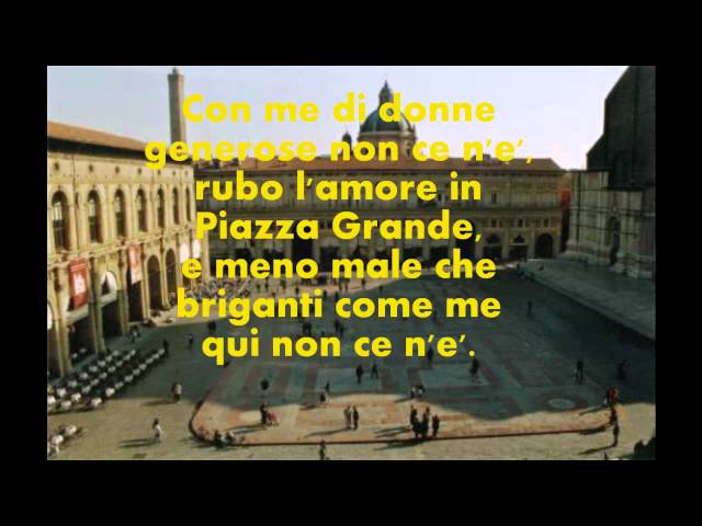 Lucio Dalla - Piazza Grande