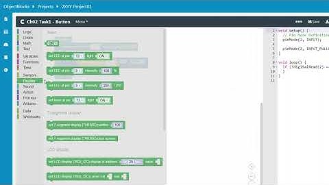 ObjectBlocks Ch2 Video 1 - Programming part of Task 1