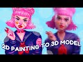 2D PAINTING TO 3D DIGITAL SCULPTURE | Collaboration with Follygon