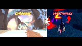 Gyroudus VS Morthorax (Creatures of Sonaria)