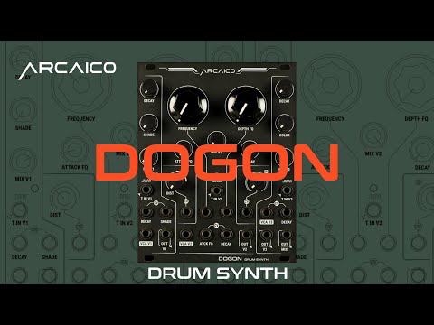 Arcaico Dogon Drum synth #eurorack #synth