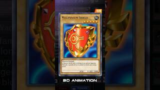 Millennium Shield in 3d action #yugioh #shorts