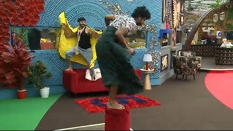 Raju dance #BB5 #Raju