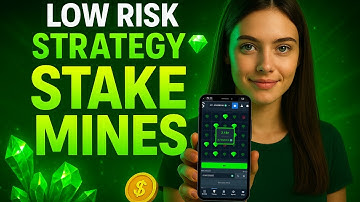 STAKE MINES STRATEGY LOW RISK 💲 EASY PROFIT GAIN