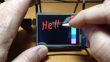 Arduino 2.8" TFT LCD Touchscreen X-axis Corrected