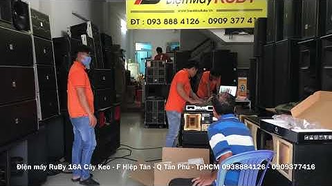 Main Đẩy Công Suất 4 Kênh RUBY R4X1800S Công Suất 1600W / 1 Kênh 8 Ohm