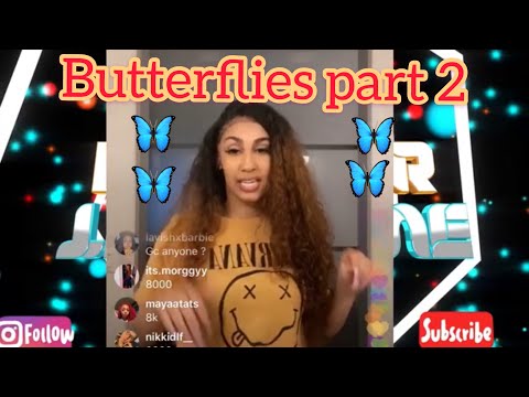 Queen Naija Butterflies part 2 on the way Instagram live must watch video