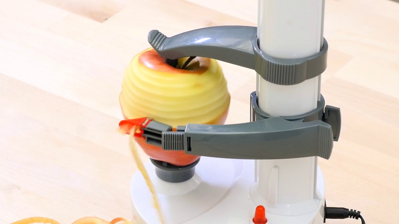 Automatic peeler machine demonstration: Rotato Express by Starfrit. Peel  Apples, Potatoes, etc. 