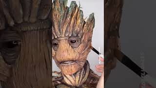 Maquillaje De Película Groot