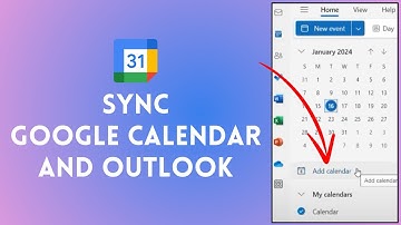 How to Sync Google Calendar and Outlook 2024 (EASY!) | Connect Google Calendar and Microsoft Outlook