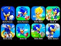 Sonic Boom, Sonic Forces, Sonic Dash, Gta Subway, Sonic Jump, Hedgehog, Sonic 1, Sonic 4...