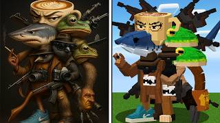 Ai Animal Brainrot Mutation In Minecraft