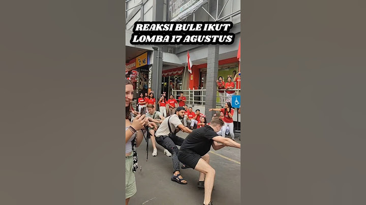 REACTION OF FOREIGNERS PARTICIPATING IN THE AUGUST 17 COMPETITION FOR THE FIRST TIME IN INDONESIA