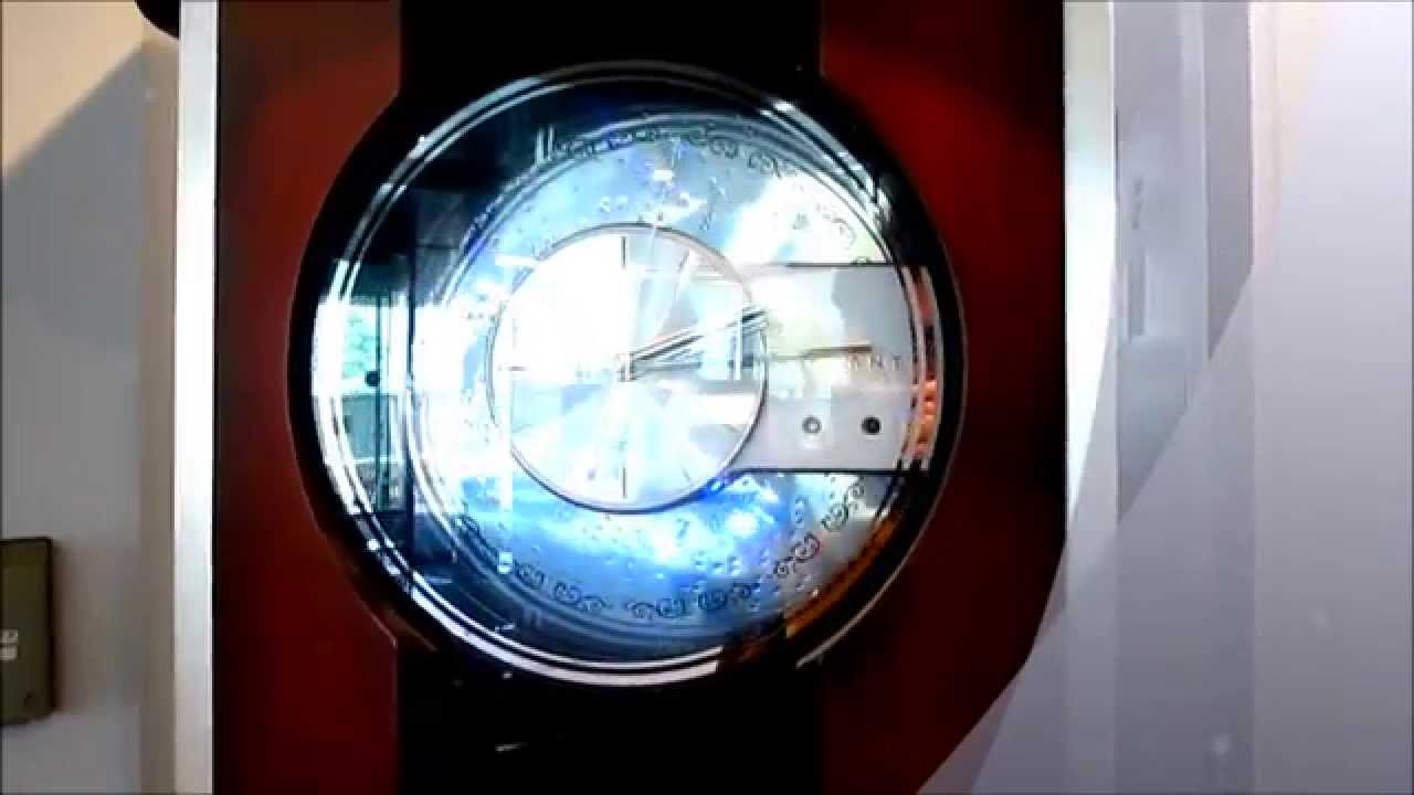 リズム本社(VIVANT V-HG7)オルゴールからくり時計 - YouTube