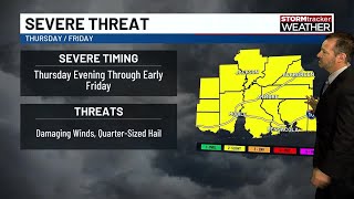 STORMtracker Alert Thursday night and Friday morning
