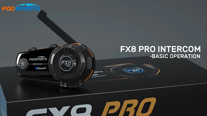 FODSPORTS FX8 PRO Intercom Basic Operation