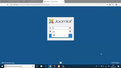 como instalar joomla en windows |con xampp| 2019