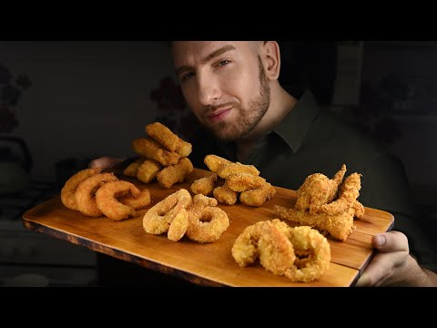 Идеальные хрустящие креветки! Какая панировка самая вкусная и с какой приятней работать? Ответ есть!