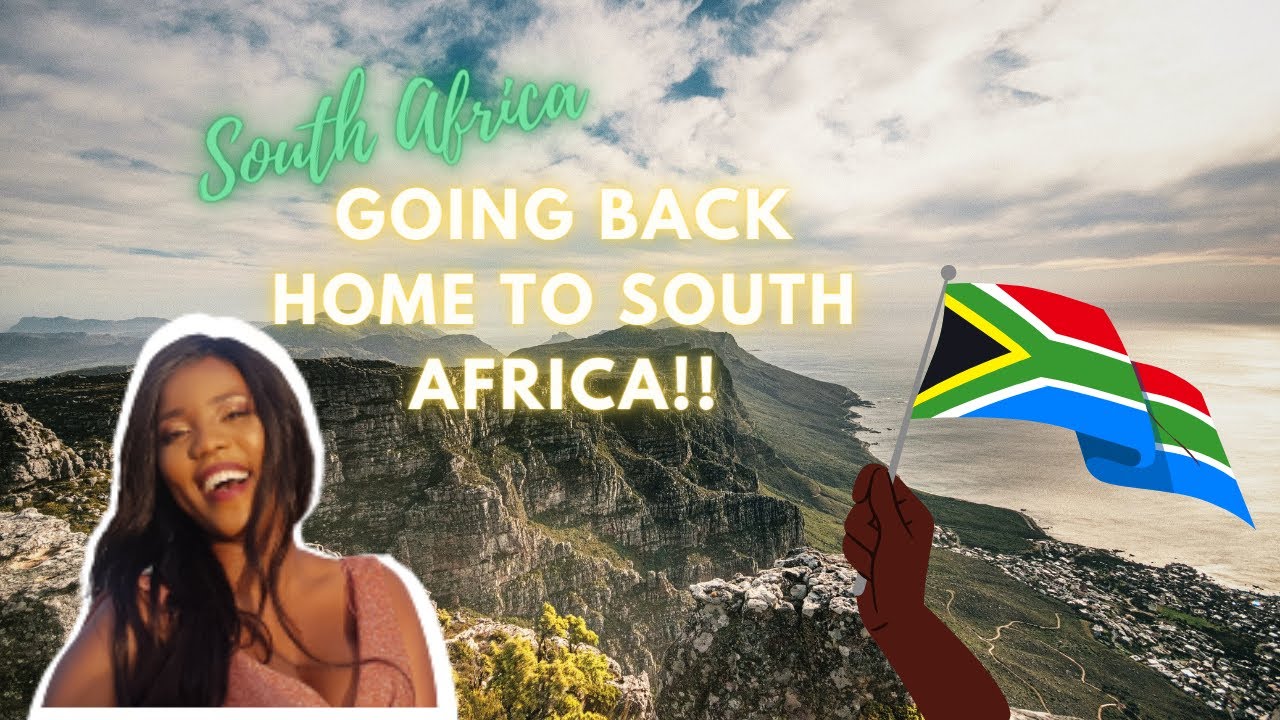 Going back home to South Africa| South Africa Vlog | Seeing my family ...