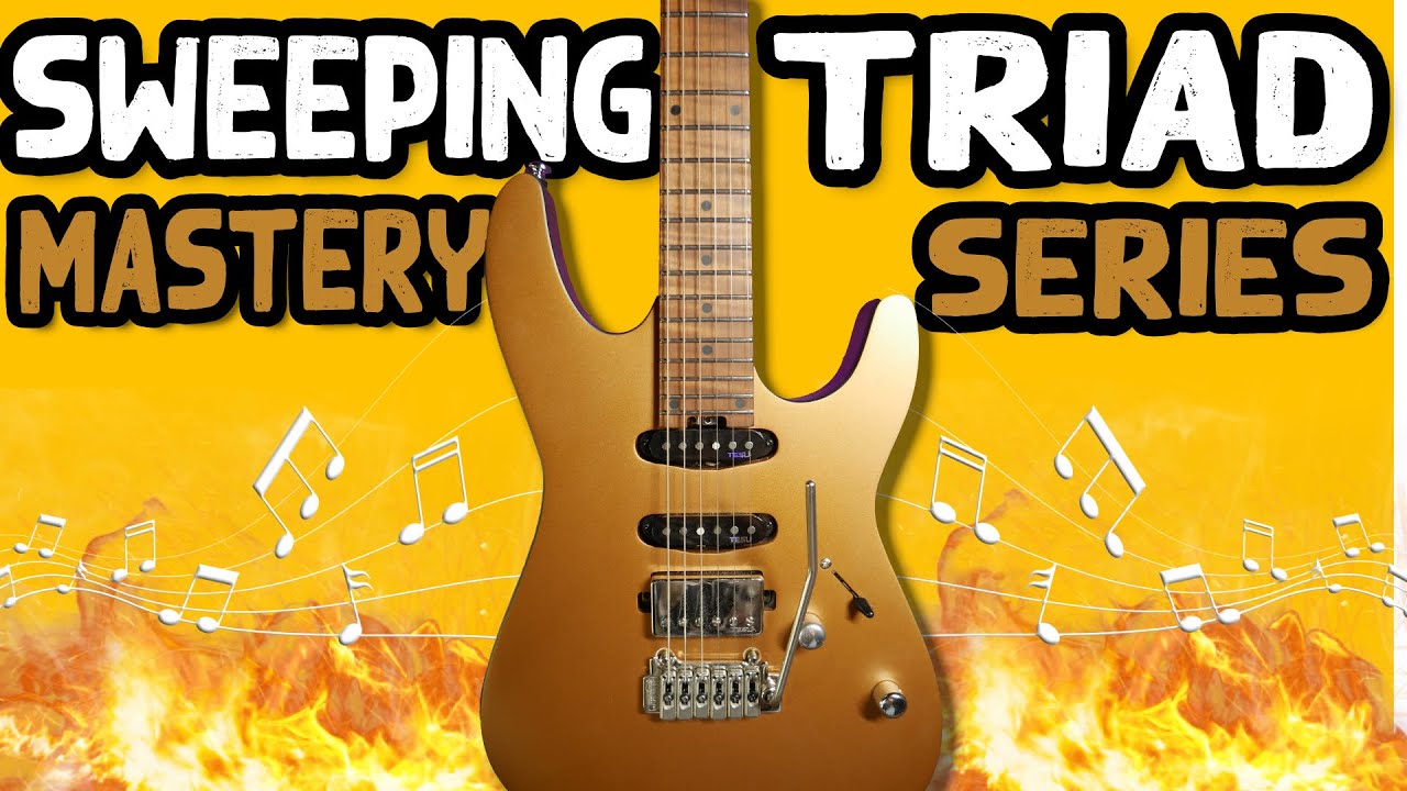 Beginner Sweep Picking Guitar Patterns EP06 YouTube