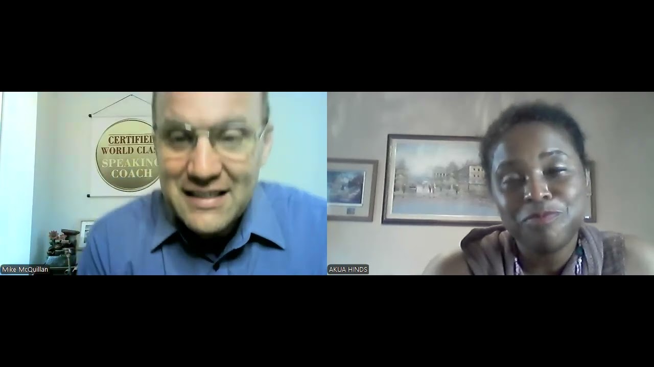 Pure Passion Biz Podcast with Akua Hinds Interviewing: Mike McQuillan