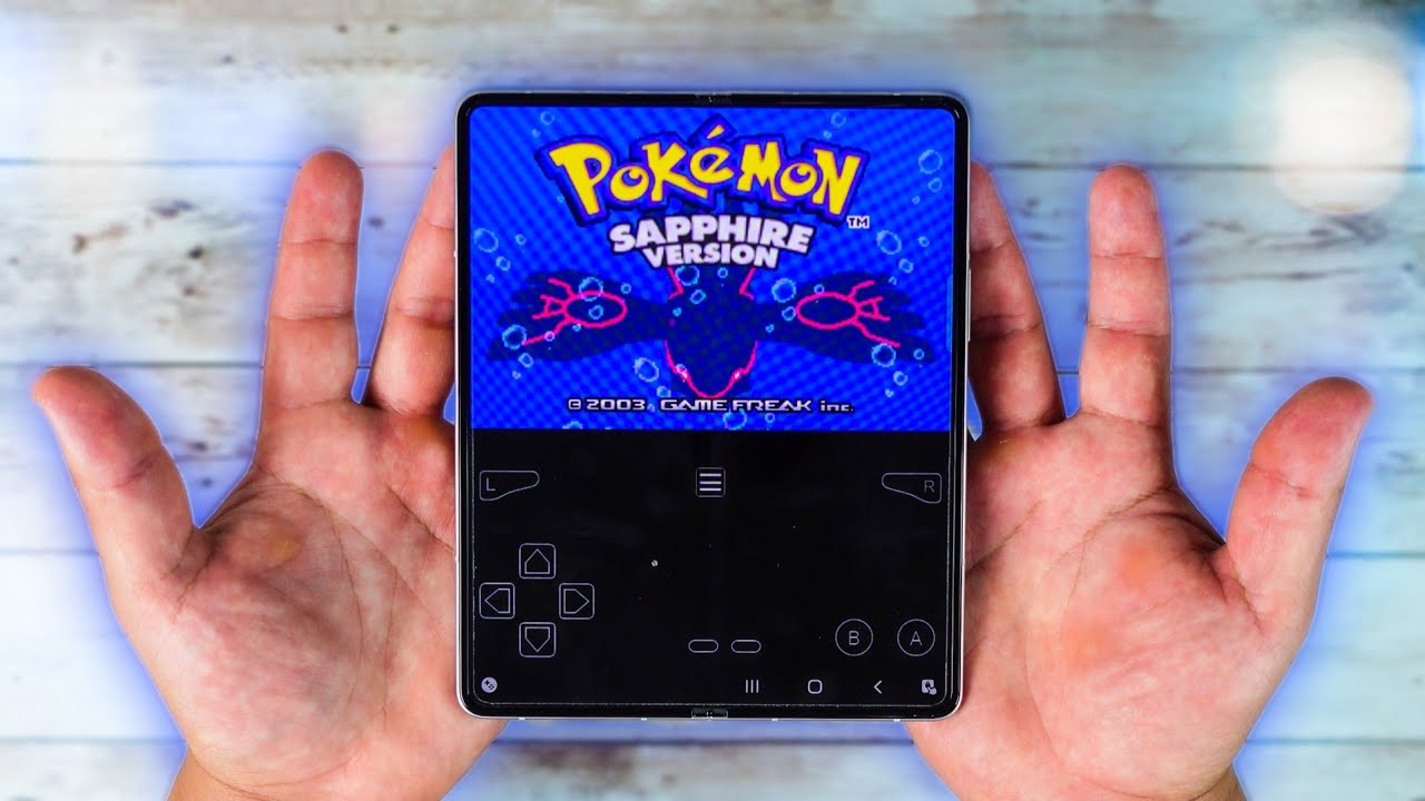 The Game Boy Advance SP lives! - Samsung Galaxy Z Flip : r/retrogaming