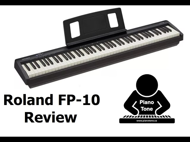 Roland FP-10 Review; Amazing Piano - Piano Tone