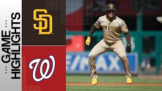 Padres vs. Nationals Game Highlights (5\/25\/23) | MLB Highlights